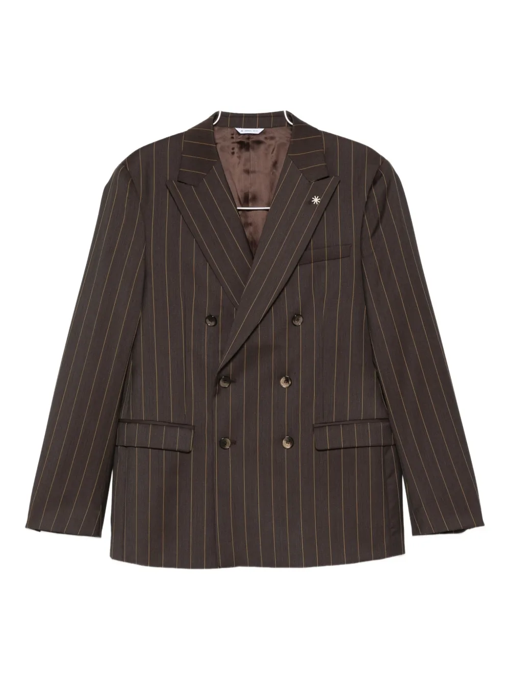 Костюм в тонкую полоску Manuel Ritz, коричневый
Костюм в тонкую полоску Manuel Ritz, коричневый