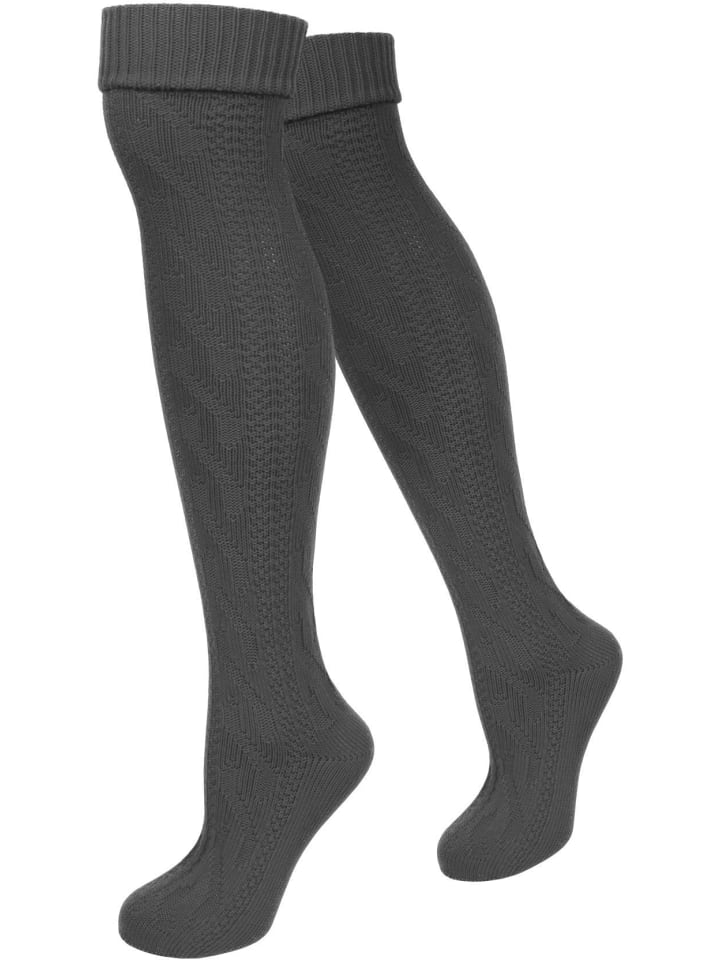 Normani Традиционные высокие носки до колена антрацитового цвета
Normani Традиционные высокие носки до колена антрацитового цвета