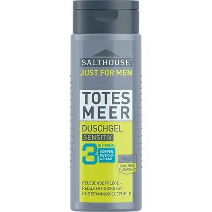 Мужской гель для душа Salthouse Dead Sea Sensitiv 250 мл
Мужской гель для душа Salthouse Dead Sea Sensitiv 250 мл