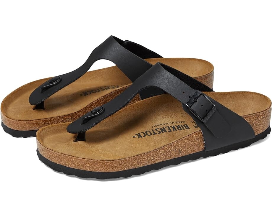 Сандалии Birkenstock Gizeh - Birko-Flor & Birkibuc, цвет Black Birko-Flor
Сандалии Birkenstock Gizeh - Birko-Flor & Birkibuc, цвет Black Birko-Flor
