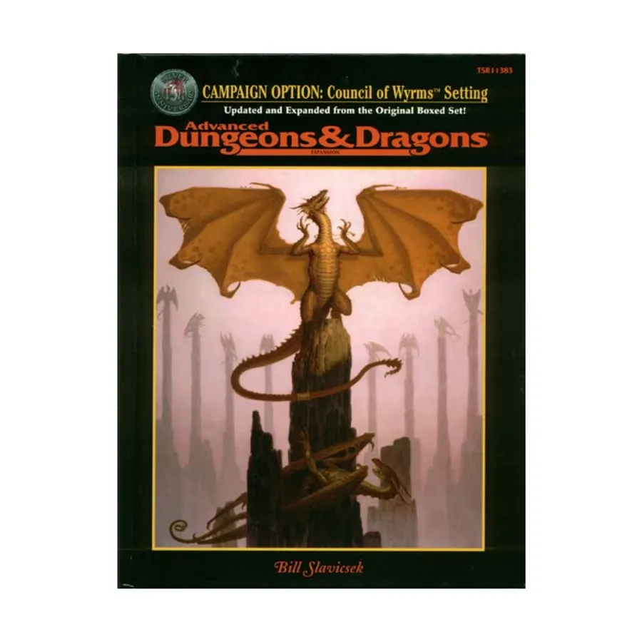 Campaign Option - Council of Wyrms Setting, Advanced Dungeons & Dragons (2nd Edition) - Sourcebooks, твердый переплет
Campaign Option - Council of Wyrms Setting, Advanced Dungeons & Dragons (2nd Edition) - Sourcebooks, твердый переплет