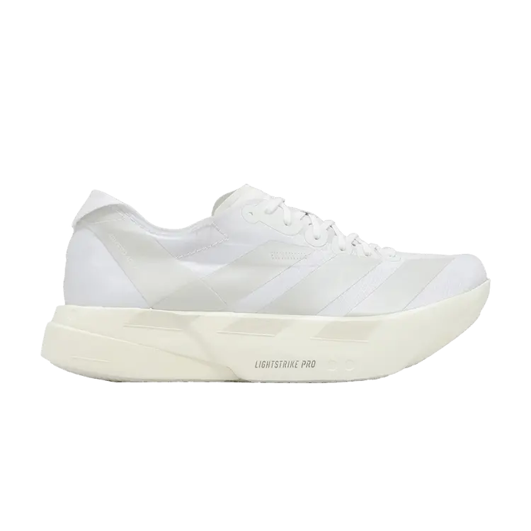 Кроссовки Adizero Adios Pro 4 'White Zero Metallic', белый
Кроссовки Adizero Adios Pro 4 'White Zero Metallic', белый