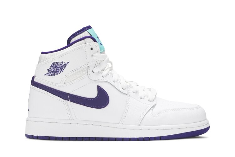 Кроссовки Air Jordan 1 Retro High GG 'White Court Purple', белый
Кроссовки Air Jordan 1 Retro High GG 'White Court Purple', белый