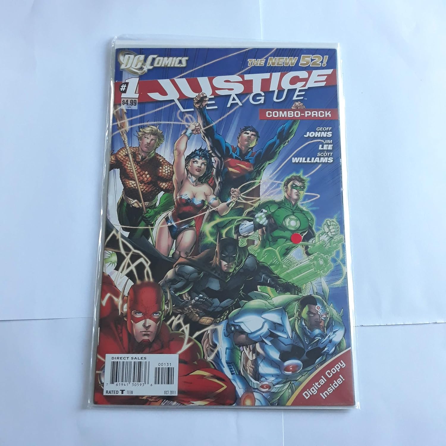Justice League #1 Main Jim Lee Cover (DC Comics)
Justice League #1 Main Jim Lee Cover (DC Comics)