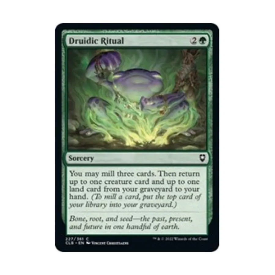 CCG Друидский ритуал (С) (Рольга), MTG - Commander Legends - Battle for Baldur's Gate
CCG Друидский ритуал (С) (Рольга), MTG - Commander Legends - Battle for Baldur's Gate