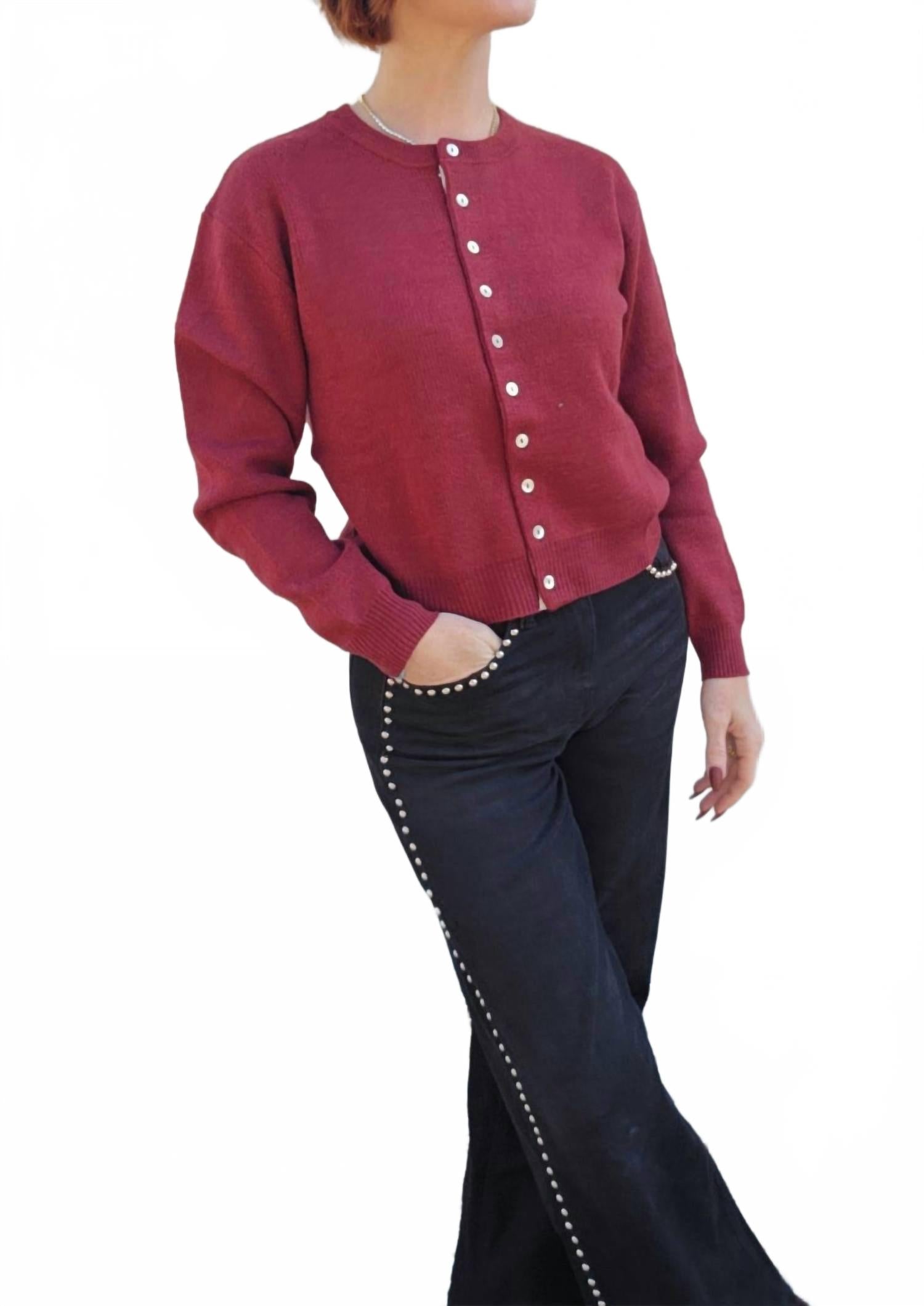 Женский кардиган Malin цвета клюквы Mod Ref, Cranberry
Женский кардиган Malin цвета клюквы Mod Ref, Cranberry