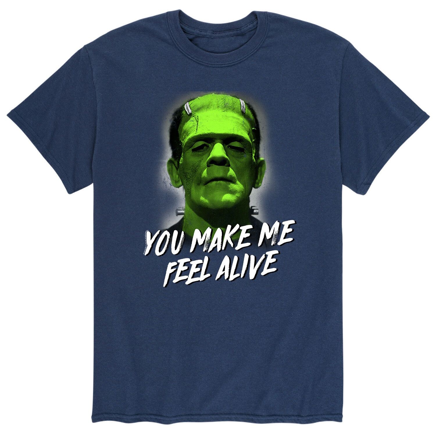 Мужская футболка Frankenstein You Make Me Feel Alive Licensed Character, Синий, Мужская футболка Frankenstein You Make Me Feel Alive Licensed Character
Мужская футболка Frankenstein You Make Me Feel Alive Licensed Character, Синий, Мужская футболка Frankenstein You Make Me Feel Alive Licensed Character