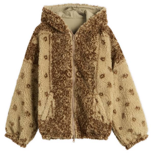 Двусторонняя толстовка с капюшоном из флиса Dyg Nomarhythm Textile, бежевый
Двусторонняя толстовка с капюшоном из флиса Dyg Nomarhythm Textile, бежевый