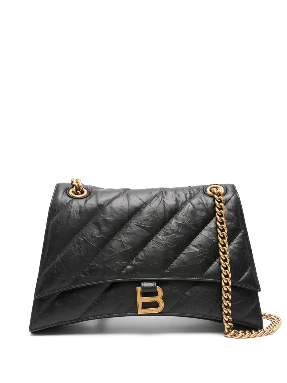 Стеганая сумка на плечо Crush BALENCIAGA, черный
Стеганая сумка на плечо Crush BALENCIAGA, черный