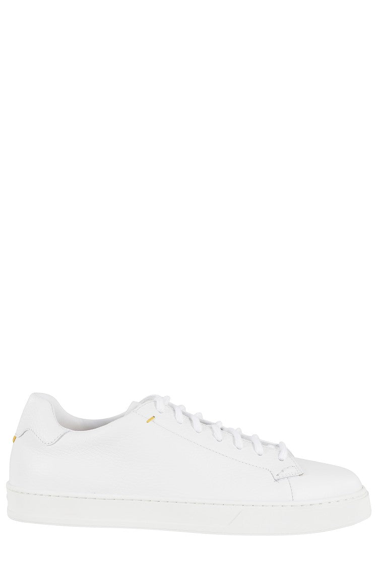 Кроссовки из тисненой кожи Doucal's, белый
Кроссовки из тисненой кожи Doucal's, белый