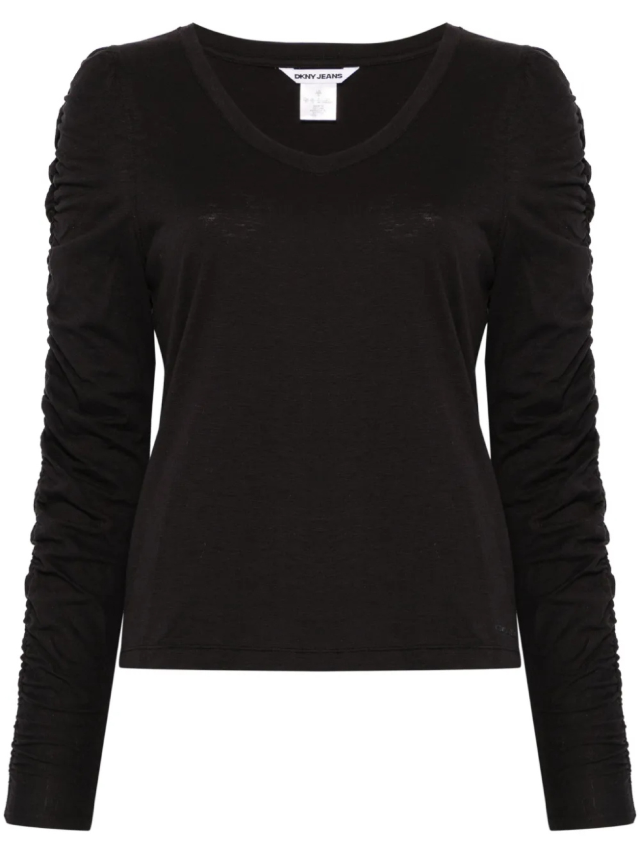 Футболка DKNY с рюшами, черный
Футболка DKNY с рюшами, черный