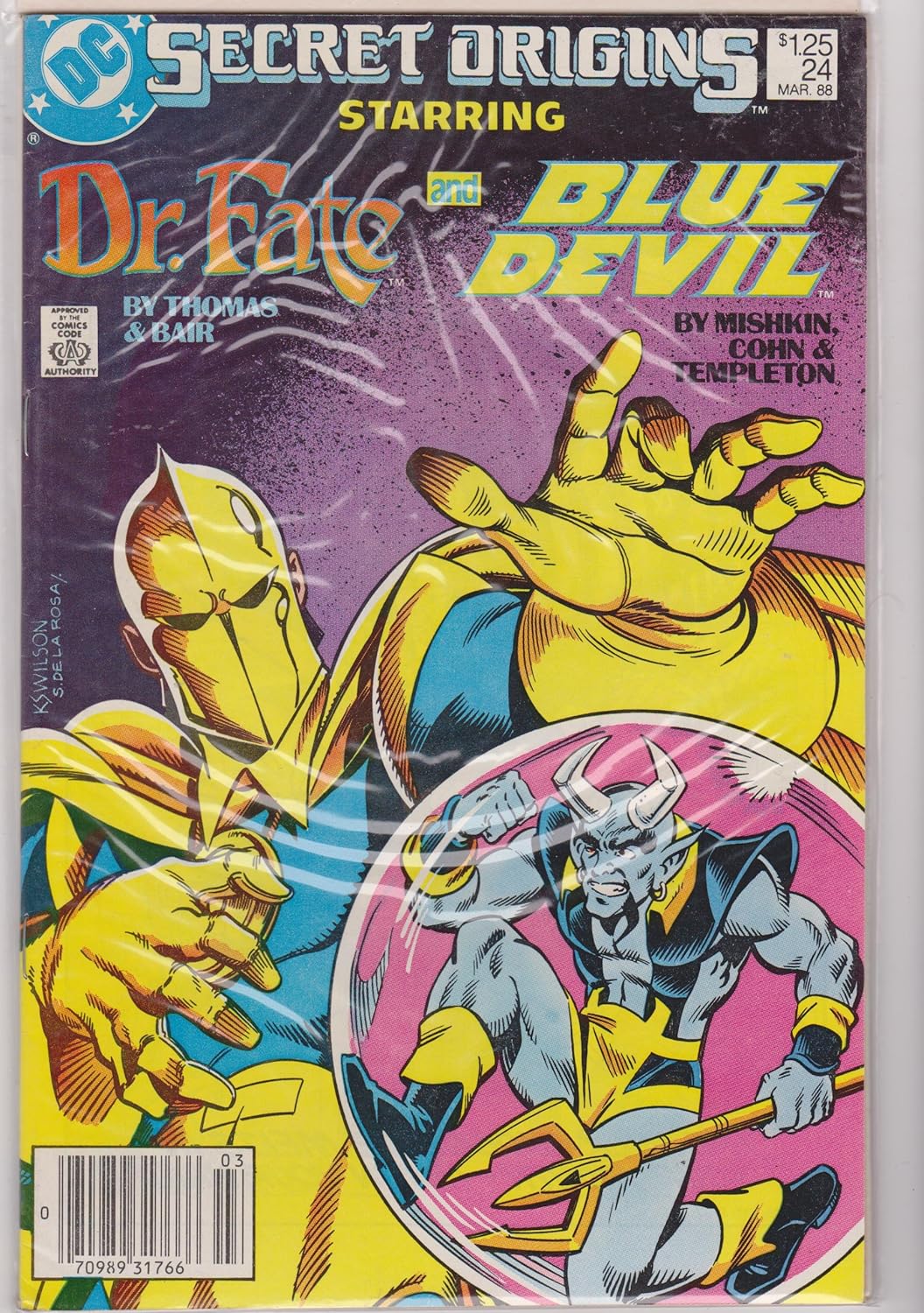 Secret Origins: Starring Dr. Fate and Blue Devil, No. 24 (DC Comics)
Secret Origins: Starring Dr. Fate and Blue Devil, No. 24 (DC Comics)