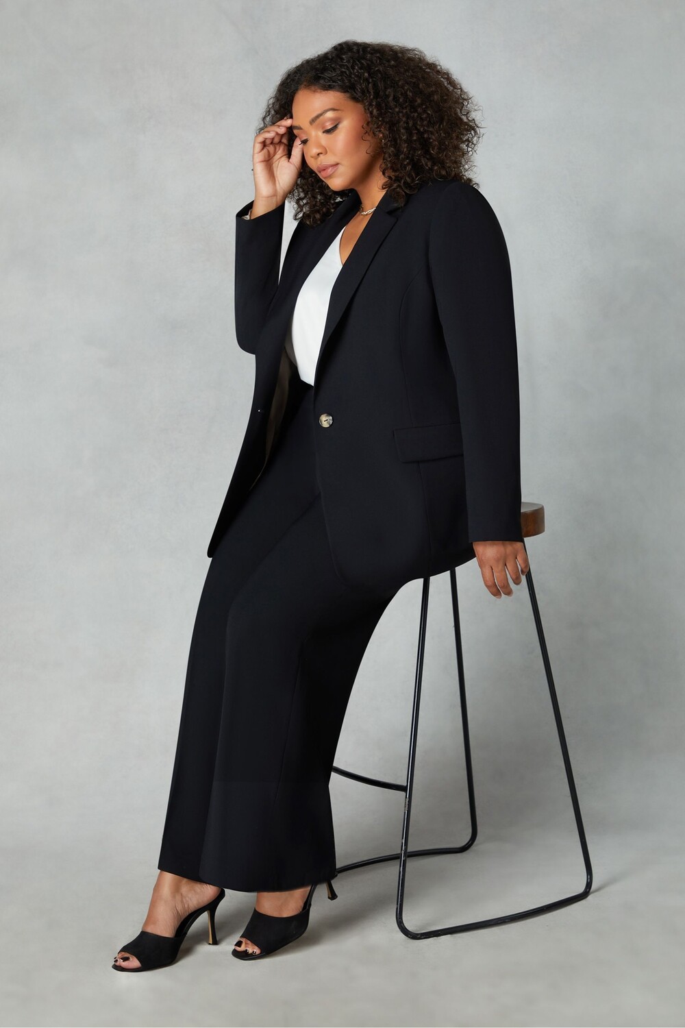 Широкие брюки стандартной длины Curve Live Unlimited, черный
Широкие брюки стандартной длины Curve Live Unlimited, черный