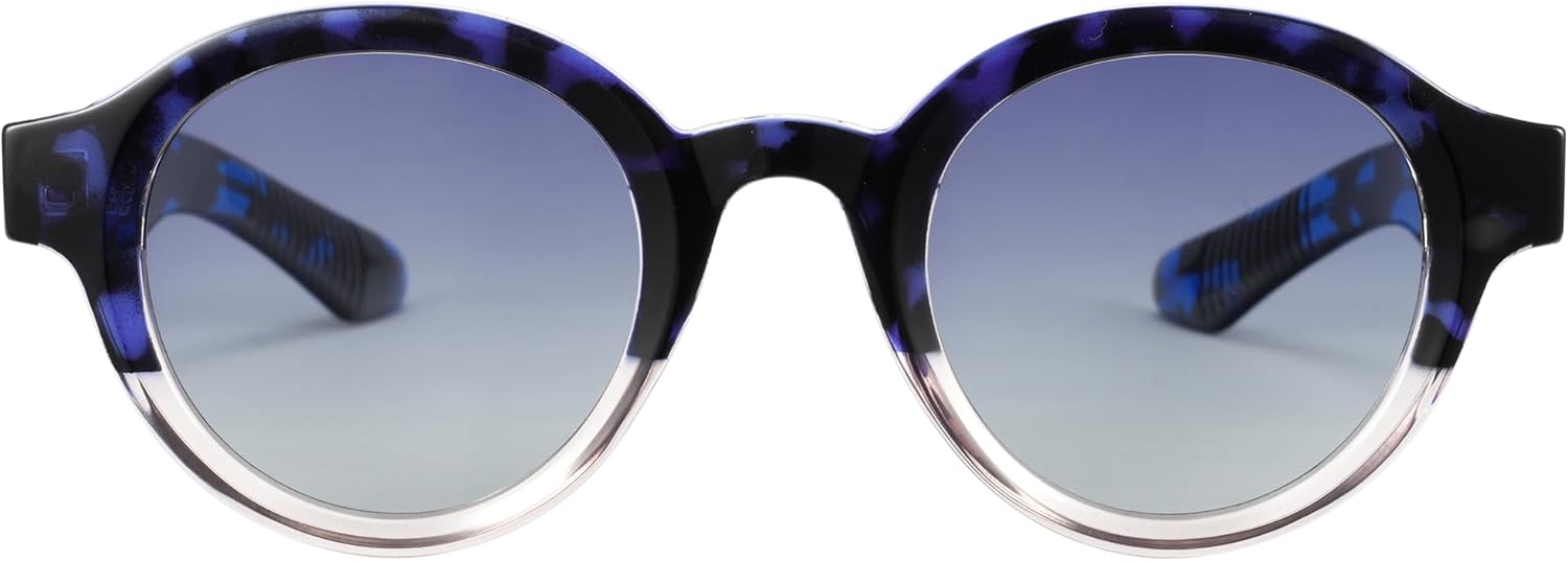 Солнцезащитные очки Cyxus для женщин и мужчин, поляризованные, круглые, в стиле ретро, стильные, с защитой от УФ-излучения, для пляжа и фестиваля, P1560, Frame:black Mix Clear+lens:gradient Blue
Солнцезащитные очки Cyxus для женщин и мужчин, поляризованные, круглые, в стиле ретро, стильные, с защитой от УФ-излучения, для пляжа и фестиваля, P1560, Frame:black Mix Clear+lens:gradient Blue