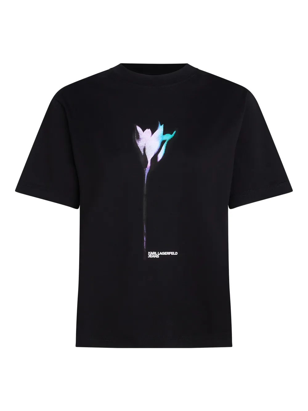 Футболка с цветочным принтом Karl Lagerfeld Jeans, черный
Футболка с цветочным принтом Karl Lagerfeld Jeans, черный