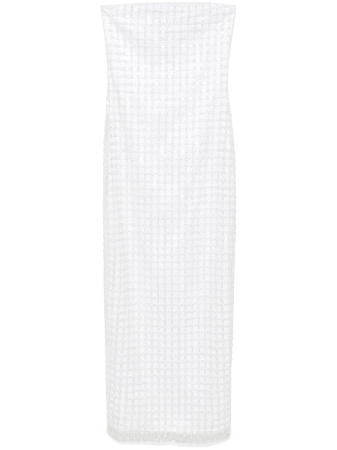 ROTATE BIRGER CHRISTENSEN платье миди с пайетками, белый
ROTATE BIRGER CHRISTENSEN платье миди с пайетками, белый
