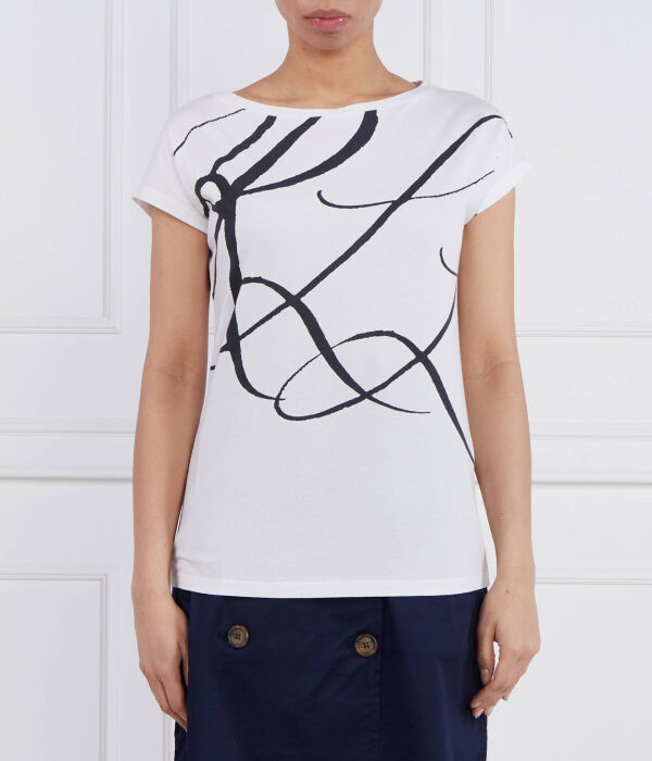 Футболка женская Lauren Ralph Lauren с узором, белый
Футболка женская Lauren Ralph Lauren с узором, белый