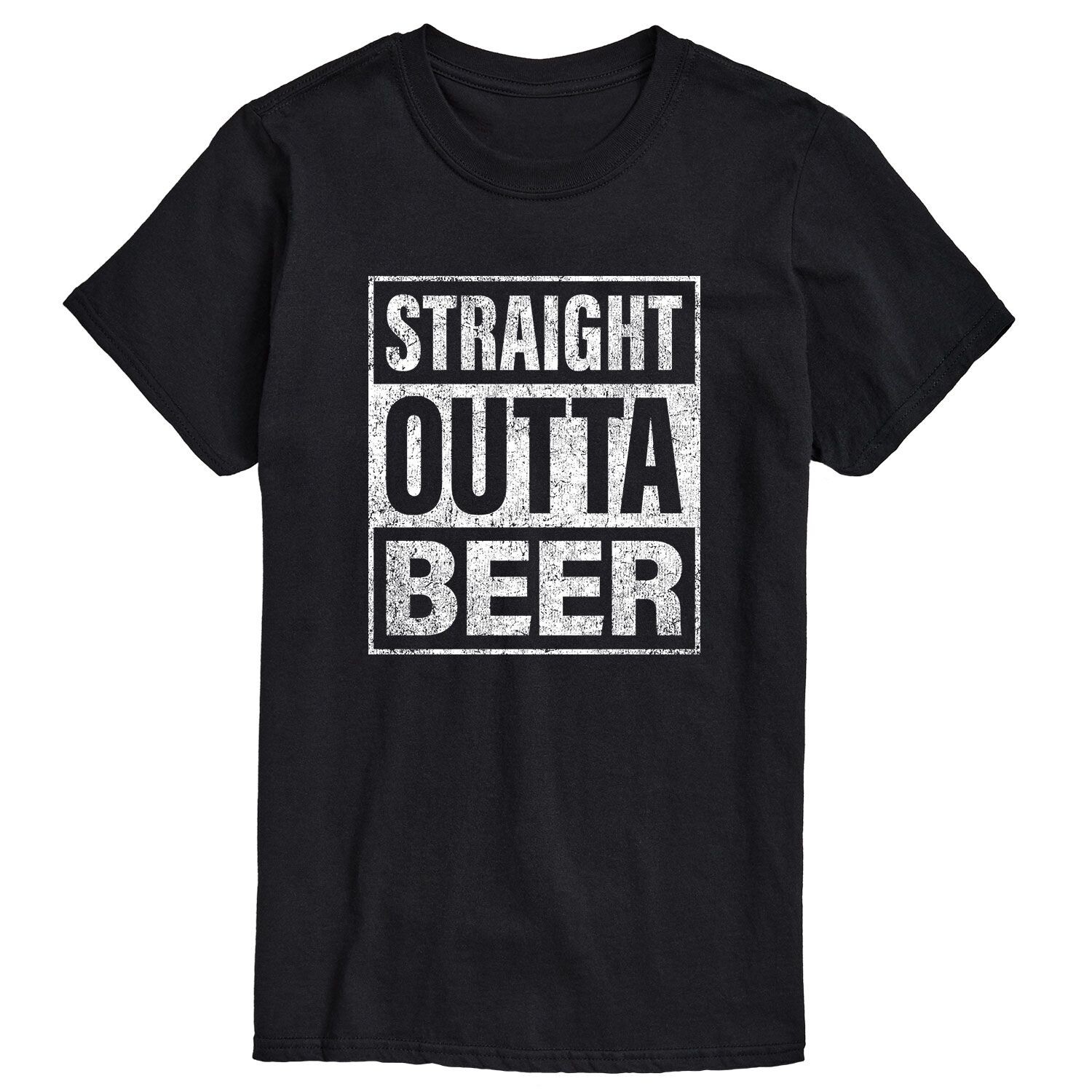 Большая и высокая футболка Straight Outta Beer Licensed Character
Большая и высокая футболка Straight Outta Beer Licensed Character