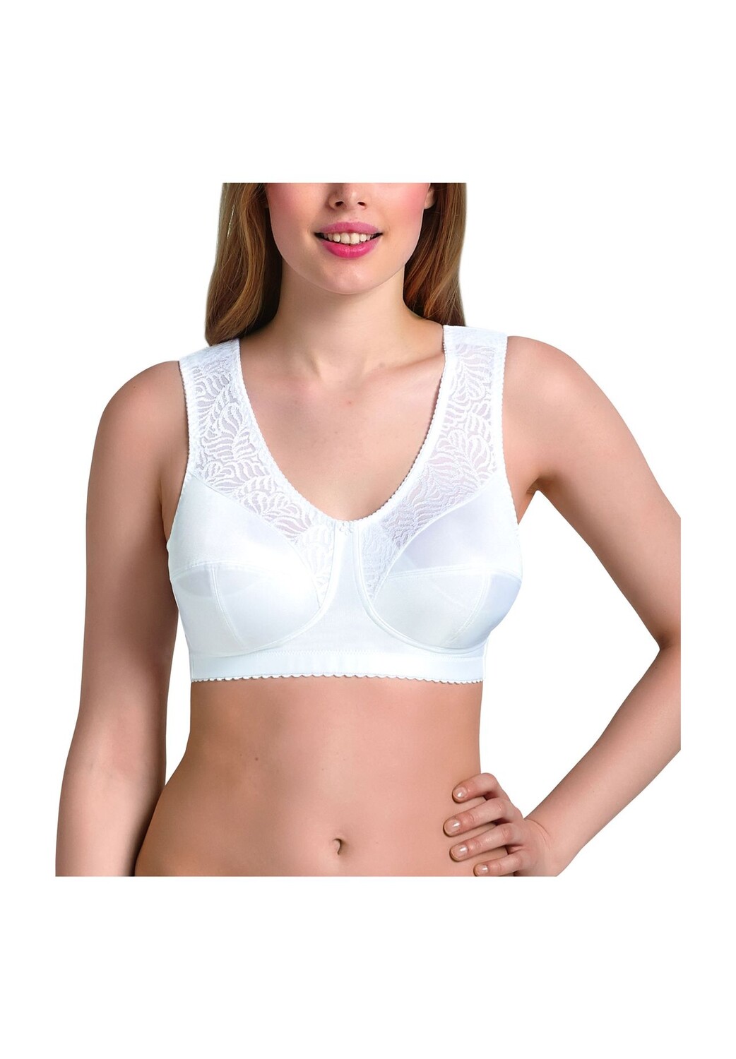 Женский бюстгальтер с рельефной кружевной каймой Mylena Anita
Женский бюстгальтер с рельефной кружевной каймой Mylena Anita