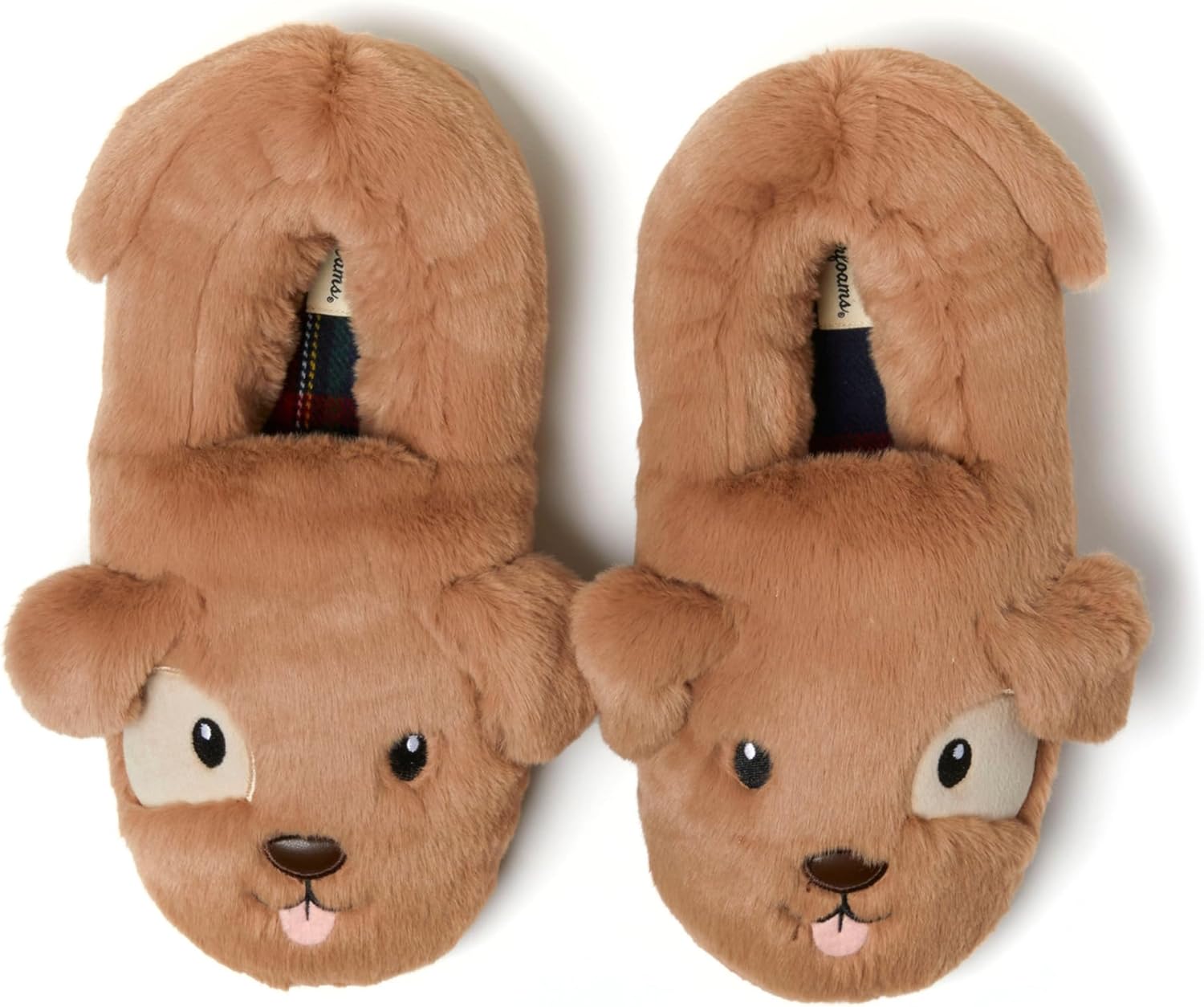 Тапочки Dearfoams унисекс для взрослых, праздничный рождественский подарок для семьи, с Санта-Клаусом, оленями и мягким медвежонком из пены с эффектом памяти, Dog
Тапочки Dearfoams унисекс для взрослых, праздничный рождественский подарок для семьи, с Санта-Клаусом, оленями и мягким медвежонком из пены с эффектом памяти, Dog