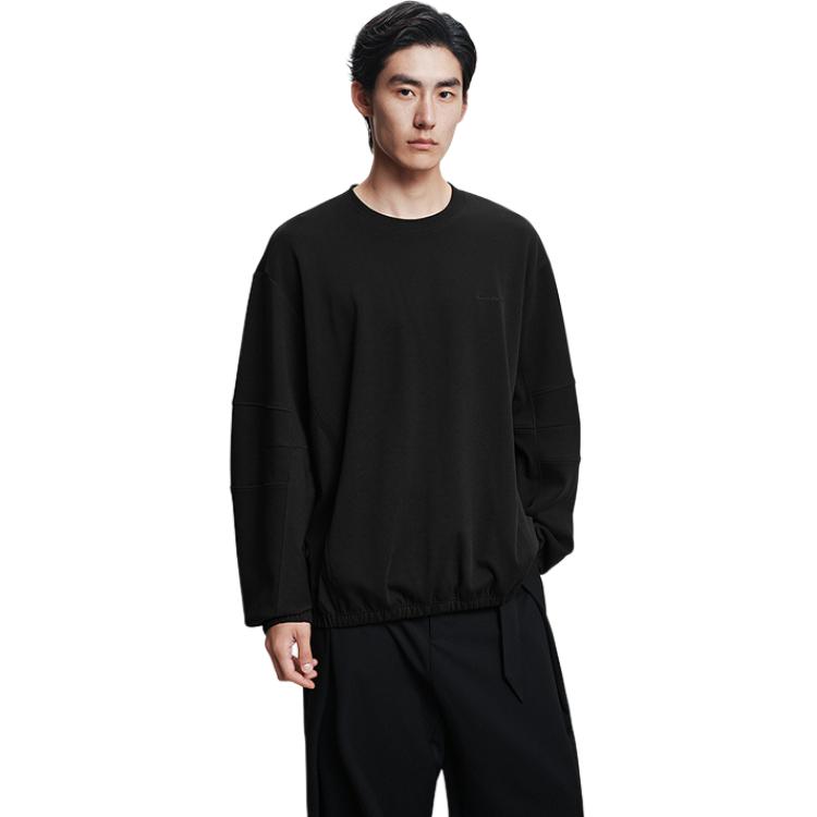 PEACEBIRD MEN Свитшот мужской черный 1 Crew Neck Moderate
PEACEBIRD MEN Свитшот мужской черный 1 Crew Neck Moderate