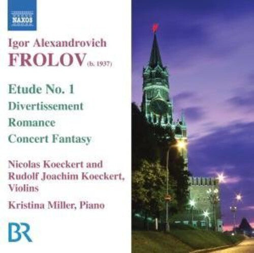 CD диск Frolov / Miller: Music for Violin & Piano
CD диск Frolov / Miller: Music for Violin & Piano