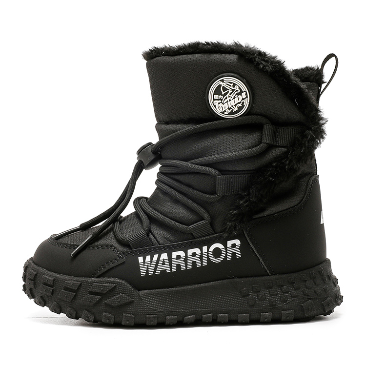 Утепленные высокие детские снегоступы с противоскользящей и износостойкой подошвой WARRIOR, черный
Утепленные высокие детские снегоступы с противоскользящей и износостойкой подошвой WARRIOR, черный