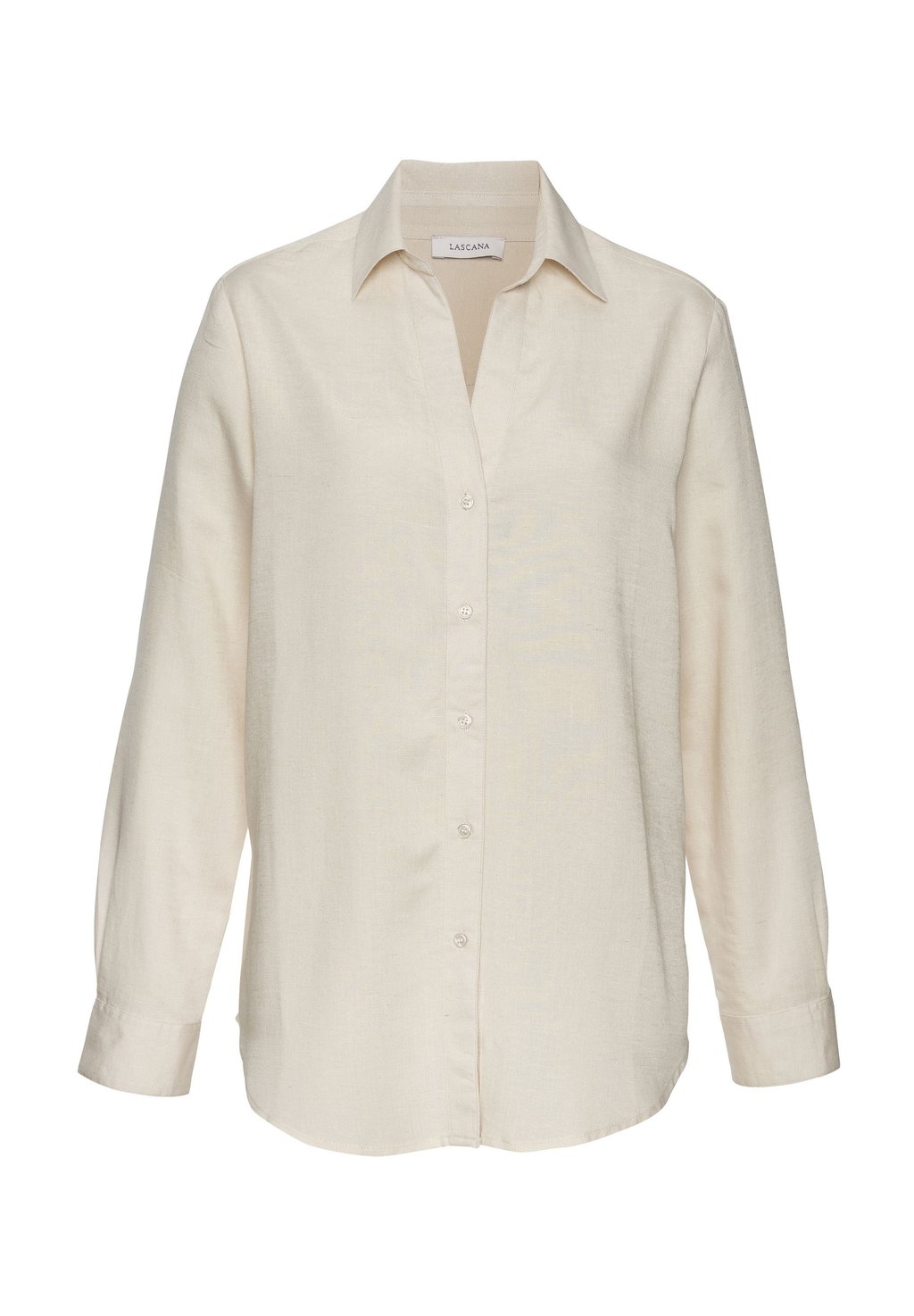 Блузка на пуговицах LASCANA, бежевый
Блузка на пуговицах LASCANA, бежевый