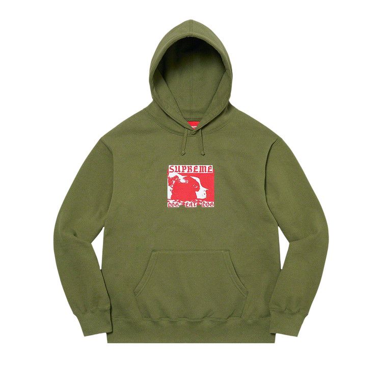 Толстовка Supreme Dog Eat Dog Hooded Sweatshirt, Olive
Толстовка Supreme Dog Eat Dog Hooded Sweatshirt, Olive