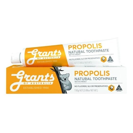 Защитная зубная паста с прополисом без фтора, 110 г Grants of Australia, Propolis Natural Toothpaste
Защитная зубная паста с прополисом без фтора, 110 г Grants of Australia, Propolis Natural Toothpaste