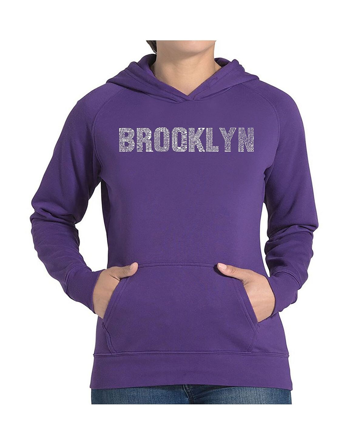 Женская толстовка с капюшоном с рисунком Word Art — Brooklyn Neighborhoods LA Pop Art
Женская толстовка с капюшоном с рисунком Word Art — Brooklyn Neighborhoods LA Pop Art