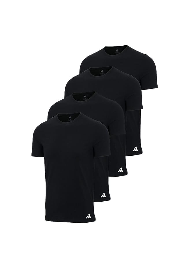 Майка / рубашка с коротким рукавом 4 шт. в упаковке активный гибкий хлопок Adidas, черный
Майка / рубашка с коротким рукавом 4 шт. в упаковке активный гибкий хлопок Adidas, черный