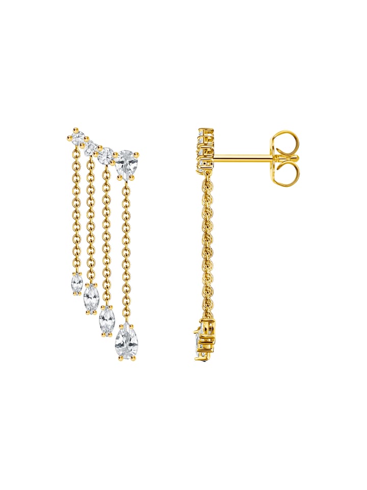 Thomas Sabo Серьги-водопад из золота, разноцветные
Thomas Sabo Серьги-водопад из золота, разноцветные