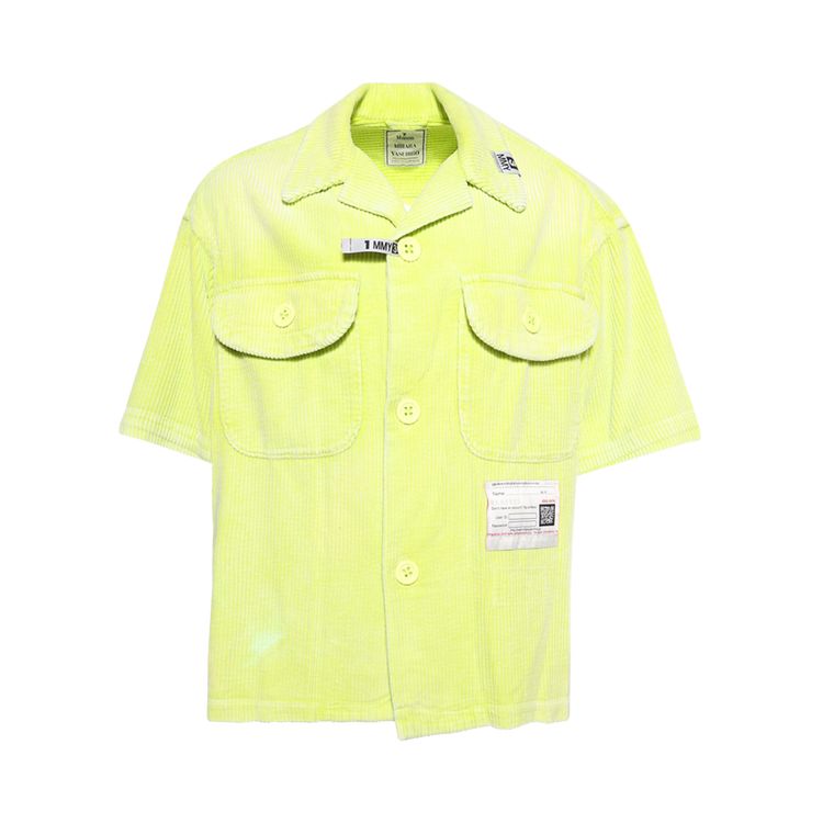 Рубашка Maison Mihara Yasuhiro Amateur Sewn Short-Sleeve Shirt 'Yellow', желтый
Рубашка Maison Mihara Yasuhiro Amateur Sewn Short-Sleeve Shirt 'Yellow', желтый