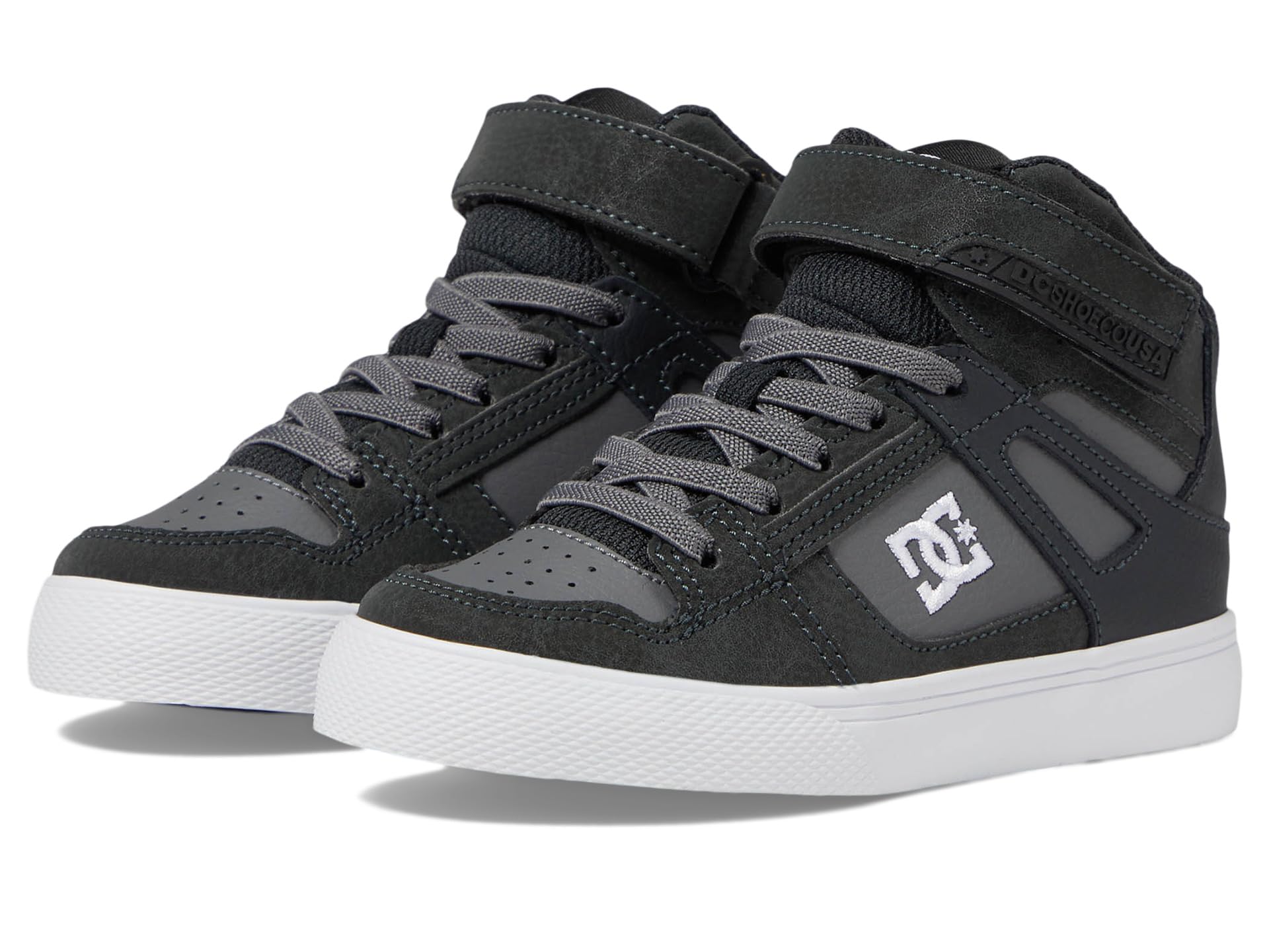 Кроссовки DC Kids Pure High-Top Ev, Anthracite/BlackSee Less
Кроссовки DC Kids Pure High-Top Ev, Anthracite/BlackSee Less