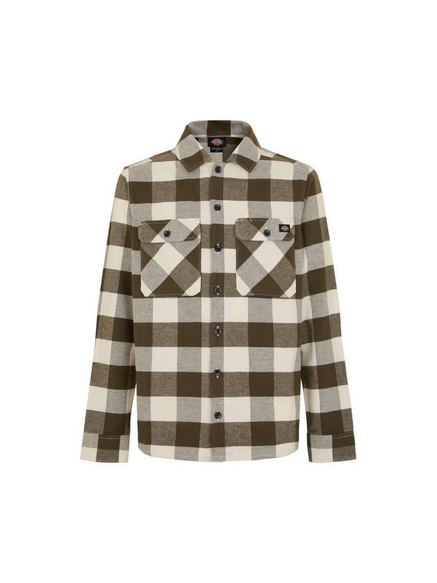 Рубашка на пуговицах DICKIES SACRAMENTO, оливковый
Рубашка на пуговицах DICKIES SACRAMENTO, оливковый