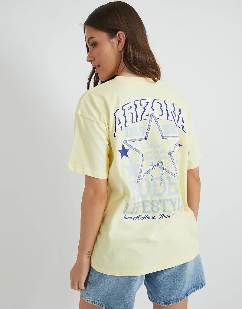 Футболка Skinnydip London Rodeo Lifestyle желтого цвета
Футболка Skinnydip London Rodeo Lifestyle желтого цвета