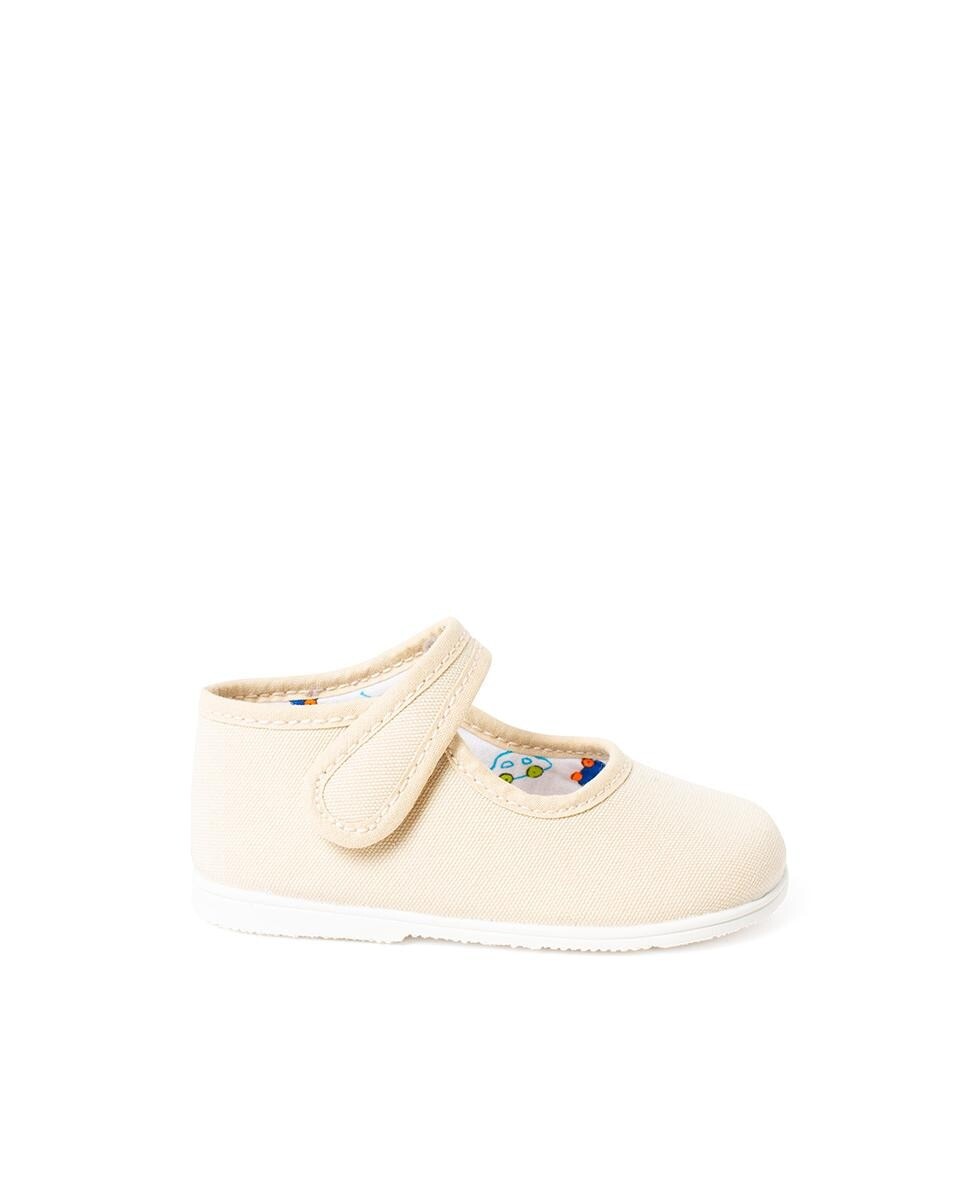 Полотновая ткань для девочек Мэри Джейн с застежкой на липучки Pisamonas, бежевый
Полотновая ткань для девочек Мэри Джейн с застежкой на липучки Pisamonas, бежевый