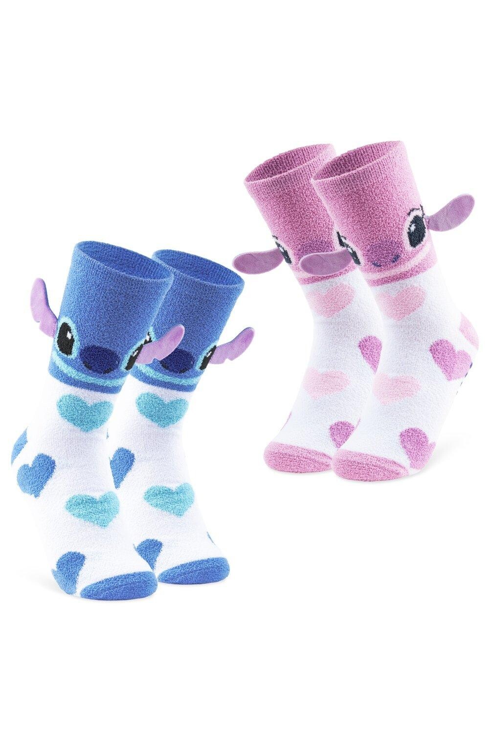 Пушистые носки Stitch 3D, комплект из 2 шт. Disney, мультиколор
Пушистые носки Stitch 3D, комплект из 2 шт. Disney, мультиколор