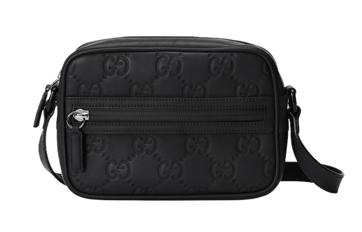 GUCCI Кроссбоди мини из резины и кожи для мужчин, черный
GUCCI Кроссбоди мини из резины и кожи для мужчин, черный