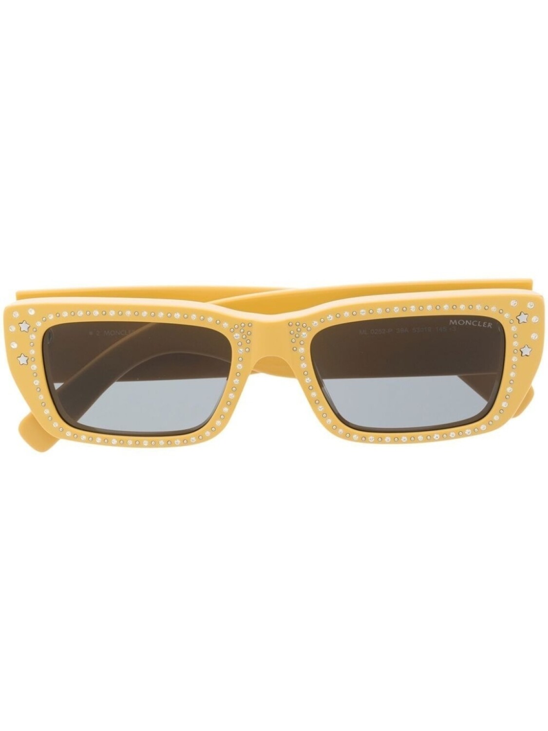 Moncler Eyewear солнцезащитные очки из коллаборации с Palm Angels, желтый
Moncler Eyewear солнцезащитные очки из коллаборации с Palm Angels, желтый