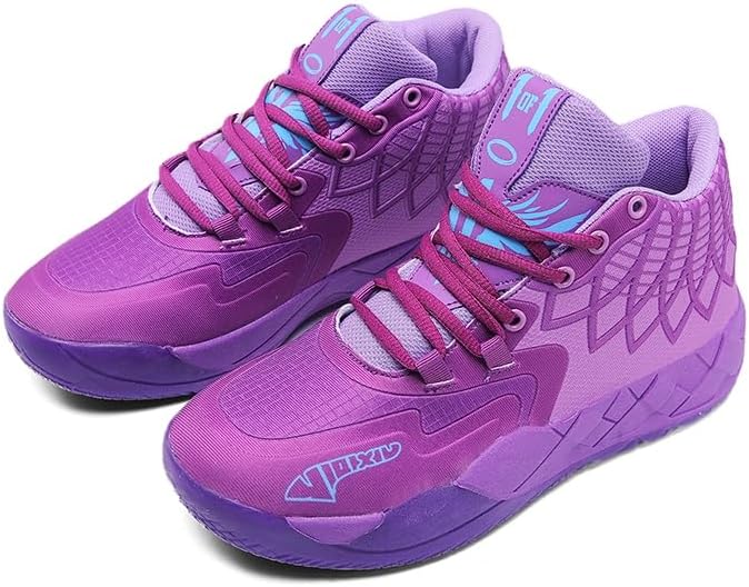 Мужские вязаные дышащие баскетбольные туфли средней высоты с круглым носком, противоскользящие и легкие кроссовки на шнуровке, подходящие для прогулок, бега и повседневных поездок Igzbibg, фиолетовый
Мужские вязаные дышащие баскетбольные туфли средней высоты с круглым носком, противоскользящие и легкие кроссовки на шнуровке, подходящие для прогулок, бега и повседневных поездок Igzbibg, фиолетовый