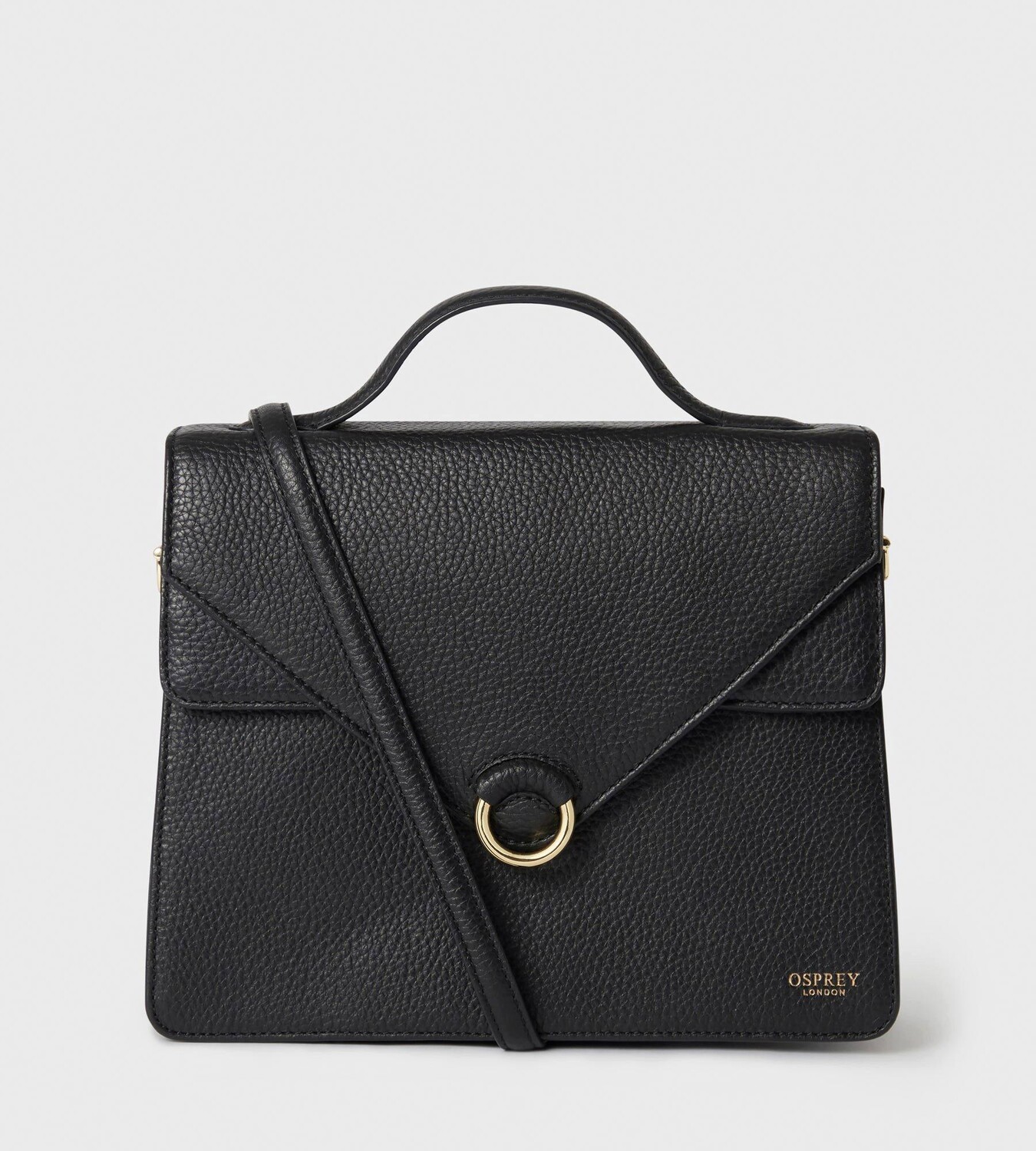 Кожаная сумка-саквояж Harper OSPREY LONDON, черный
Кожаная сумка-саквояж Harper OSPREY LONDON, черный