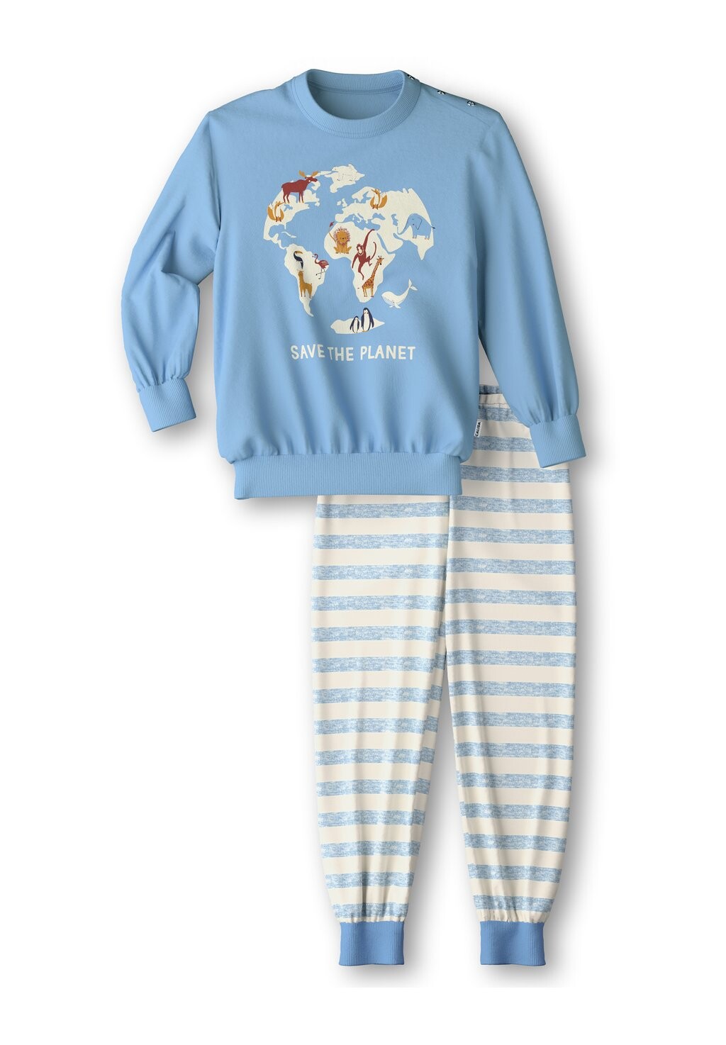 Пижамный комплект ANIMALS BÜNDCHEN SET Calida, синий
Пижамный комплект ANIMALS BÜNDCHEN SET Calida, синий