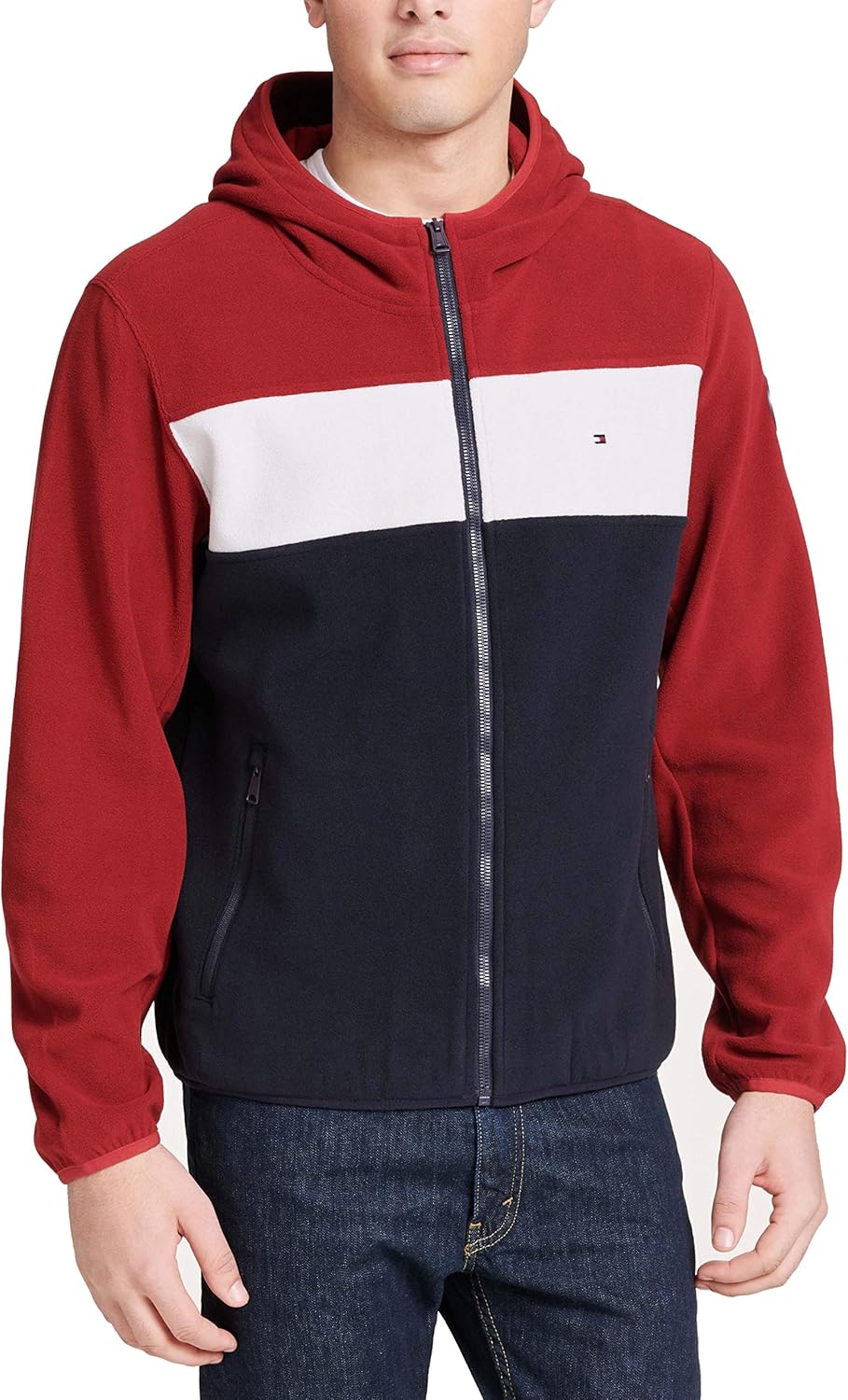 Мужская флисовая куртка с капюшоном Tommy Hilfiger, Red/Ice/Navy
Мужская флисовая куртка с капюшоном Tommy Hilfiger, Red/Ice/Navy