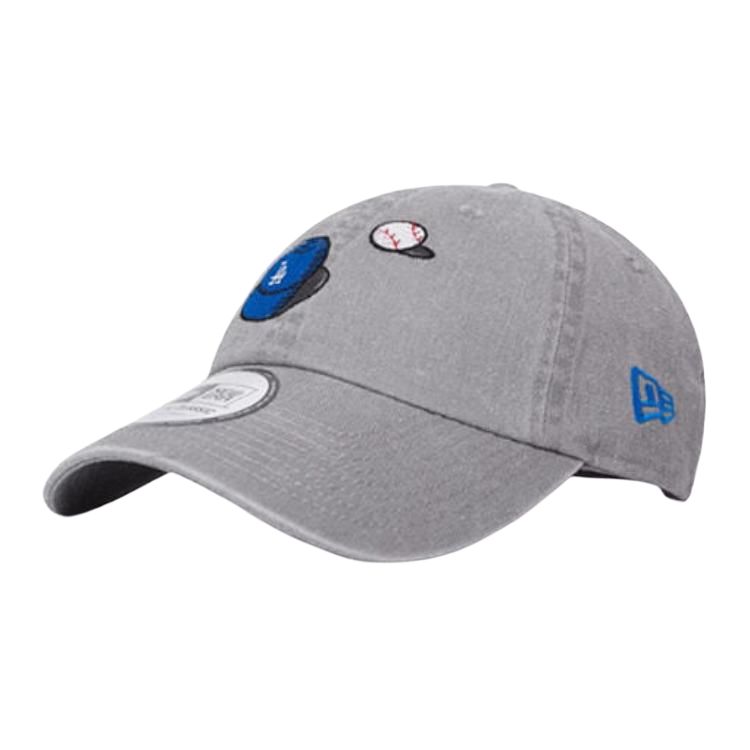 New Era Хлопковая бейсболка унисекс серая, Gray 
New Era Хлопковая бейсболка унисекс серая, Gray