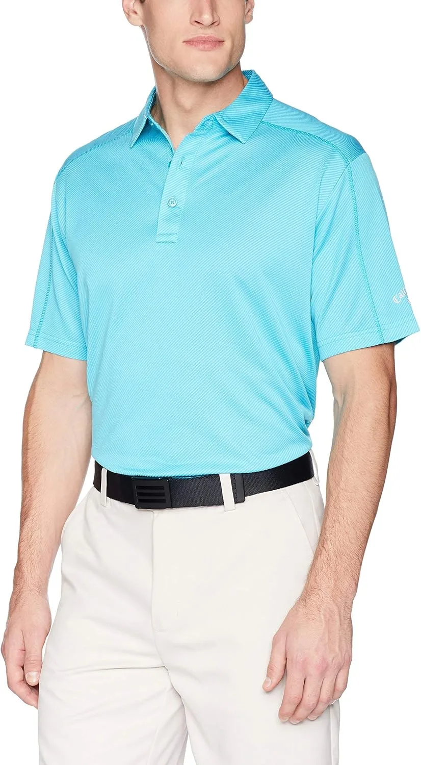 Мужская поло Callaway Opti-dri с коротким рукавом и деним-жаккардом
Мужская поло Callaway Opti-dri с коротким рукавом и деним-жаккардом