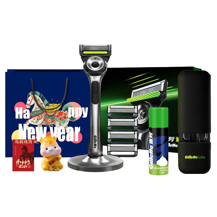 Aurora, ручная бритва, Razor Imported Five Layer Blade для мужчин Gillette, aurora 4-blade box+shaving foam+greeting card+ornaments+horse year limited shopping bag
Aurora, ручная бритва, Razor Imported Five Layer Blade для мужчин Gillette, aurora 4-blade box+shaving foam+greeting card+ornaments+horse year limited shopping bag