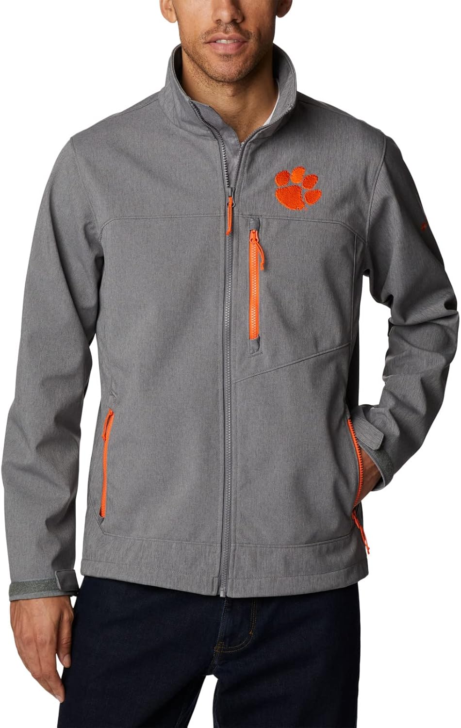 Columbia Men's Collegiate Ascender Ii Softshell, Cle - City Grey
Columbia Men's Collegiate Ascender Ii Softshell, Cle - City Grey