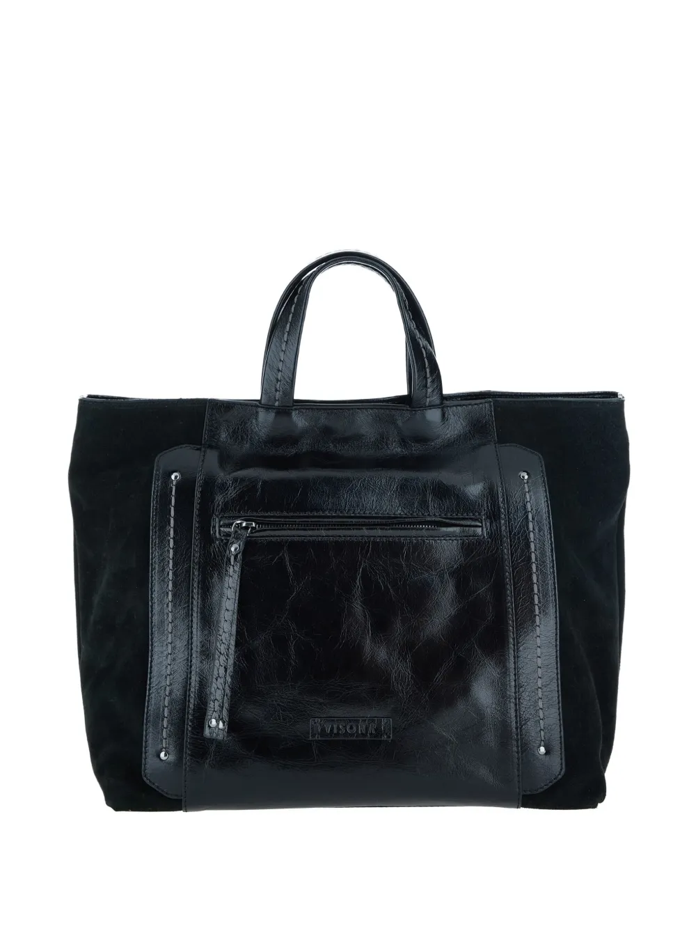 Кожаная сумка-тоут VISONA`, черный
Кожаная сумка-тоут VISONA`, черный